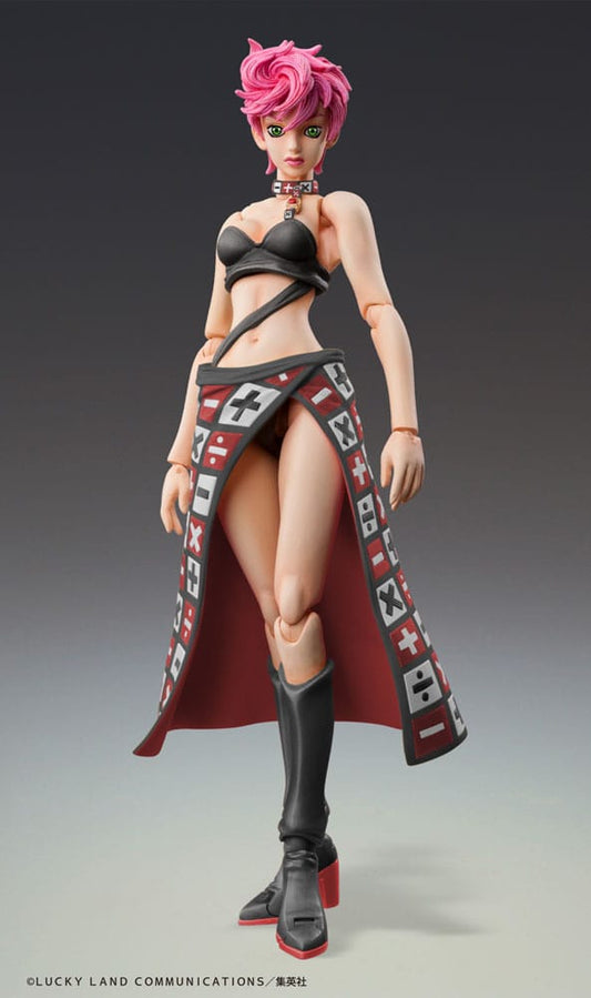 JoJo's Bizarre Adventure Part 5 Super Action Action Figure Chozokado Trish Una Black Ver. 15 cm 4570188463998