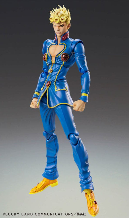 JoJo's Bizarre Adventure Part 5: Golden Wind Action Figure Chozokado Giorno Giovanna Second 15 cm 4573699535550
