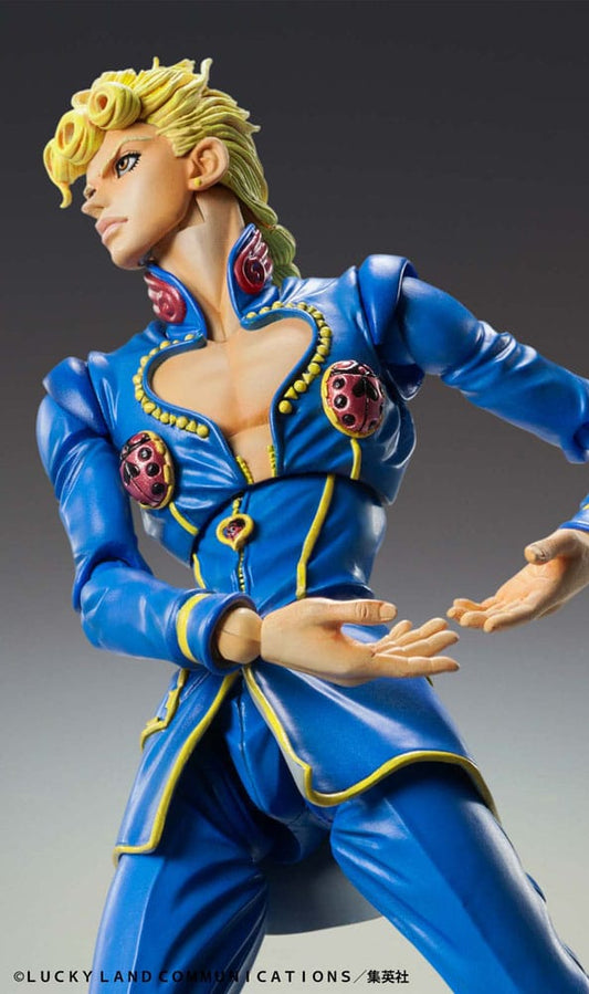 JoJo's Bizarre Adventure Part 5: Golden Wind Action Figure Chozokado Giorno Giovanna Second 15 cm 4573699535550