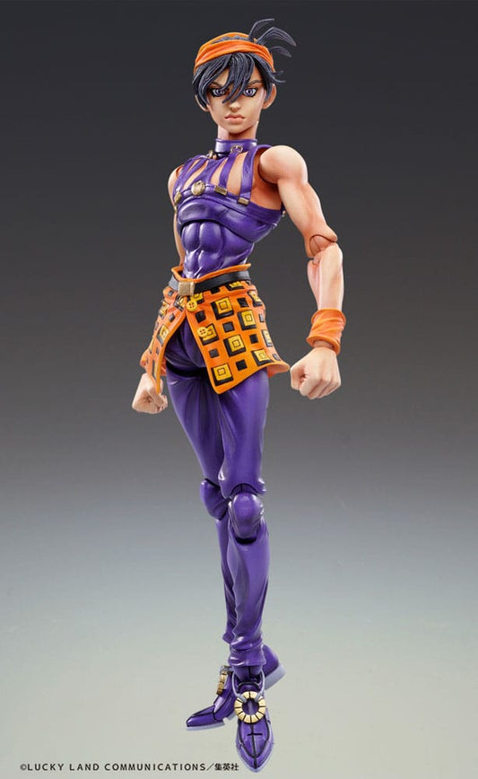 JoJo's Bizarre Adventure Part 5: Golden Wind Action Figure Chozokado Narancia Ghirga & As 15 cm 4573613735400