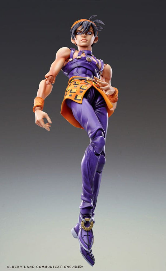 JoJo's Bizarre Adventure Part 5: Golden Wind Action Figure Chozokado Narancia Ghirga & As 15 cm 4573613735400