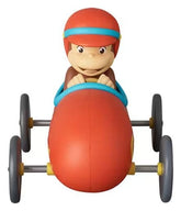 Curious George UDF Mini Figure w/Cart 6 cm 4530956159539