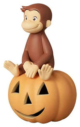 Curious George UDF Mini Figure w/Pumpkin 6 cm 4530956159560