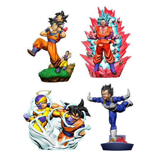Dragonball Super Dracap Trading Figure 4-Pack Re: Birth Limit Breaking Ver. 8 cm 4975430519117