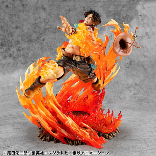 One Piece P.O.P NEO-Maximum PVC Statue Portgas D. Ace 15th Anniversary Super Limited Reprint Ver. 23 cm 4535123716621
