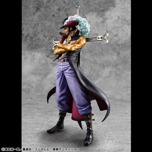 One Piece P.O.P SA-MAXIMUM PVC Statue Hawk Eye Dracule Mihawk Ver. R 29 cm 4535123716652