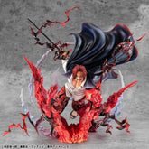 One Piece P.O.P SA-MAXIMUM PVC Statue Leader of Red Hair Pirates Red-Haired Shanks Kamusari 25 cm 4535123716669
