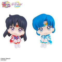 Sailor Moon Cosmos Look Up PVC Statues Eternal Sailor Mercury & Eternal Sailor Mars Set 11 cm 4535123836008