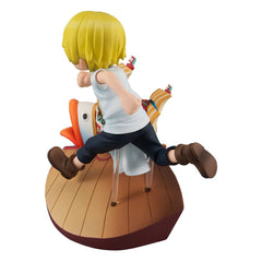 One Piece G.E.M. Series PVC Statue Sanji Run! 4535123838187