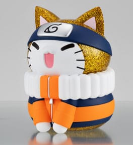 Naruto Shippuden Mega Cat Project Nyanto! Giant Nyaruto Series Trading Figure Naruto Uzumaki Gold Ver. 10 cm   4535123839528
