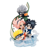 Naruto Shippuden FigUnity PVC Mini Statue Gather here, Team 7 13 cm 4535123841996