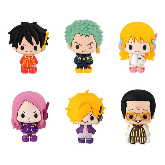 One Piece Chokorin Mascot Series Trading Figure 6-Pack Egghead Ver. 5 cm  4535123842597