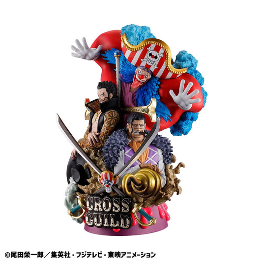 One Piece Petitrama DX PVC Mini Statue Logbox Re Birth 03 Cross Guild 15 cm 4535123844751