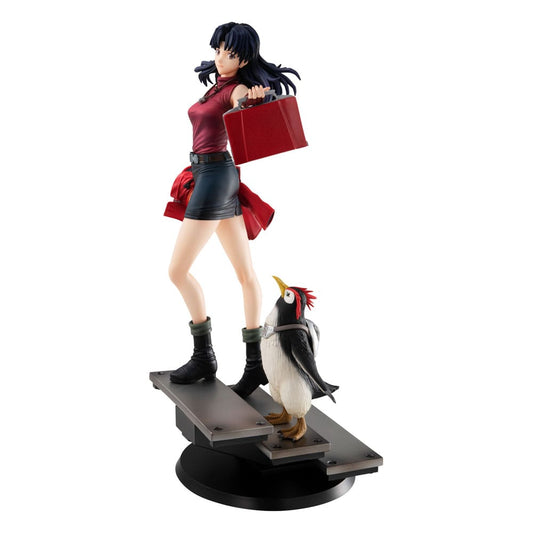 Rebuild of Evangelion Gals PVC Statue Misato Katsuragi & Pen Pen 25 cm 4535123846052