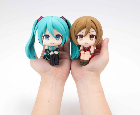 Character Vocal Series Look Up PVC Statue Hatsune Miku & Meiko Set (with gift) 11 cm      4535123846403