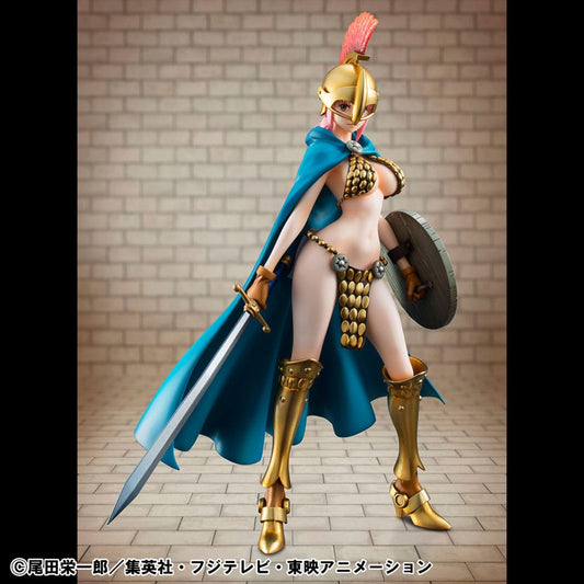 One Piece P.O.P PVC Statue Gladiator Rebecca Sailing Again Super Limited Reprint Ver. 22 cm 4535123846472