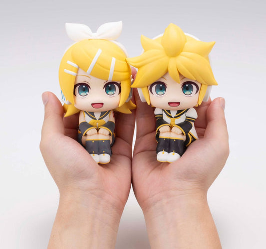 Character Vocal Series: Rin/Len Look Up PVC Statue Hatsune Rin & Len Set (with gift) 11 cm      4535123846793