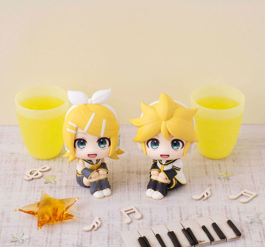 Character Vocal Series: Rin/Len Look Up PVC Statue Hatsune Rin & Len Set (with gift) 11 cm      4535123846793