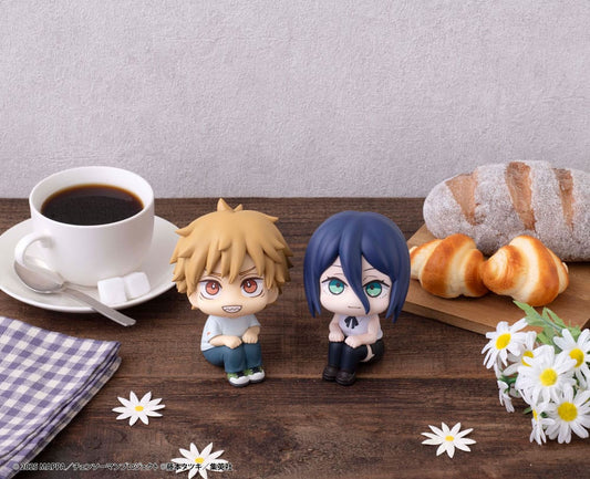 Chainsaw Man The Movie: Reze Arc Look Up PVC Statues Denji & Reze Set (with gift) 11 cm      4535123846854