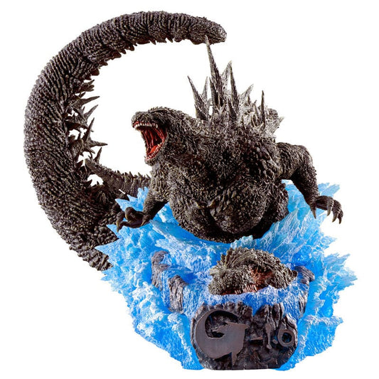 Godzilla Petitrama DX PVC Mini Statue Godzilla -1.0 15 cm   4535123848186