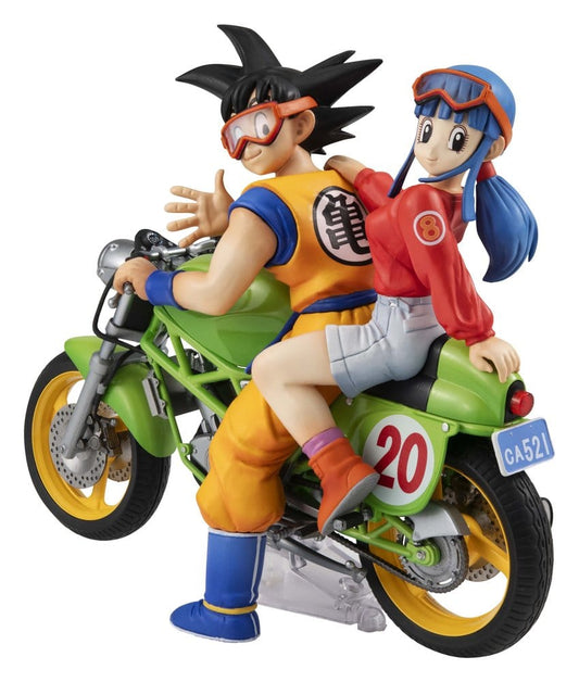 Dragon Ball Z Desktop Real McCoy PVC Figure 05 Son Goku & Chichi Limited Repeat Ver. 15 cm 4535123837505