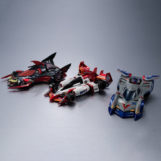 Future GPX Cyber Formula Cyber Formula Collection -Heritage Edition- Vehicle Set 3-Pack Asurada G.S.X Aero Mode & Knight Savior 005 & Missionel VR-4 4535123850776