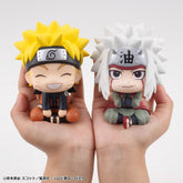 Naruto Shippuden Look Up PVC Figures 2-Pack Naruto Uzumaki Smile Ver. & Jiraiya 11 cm (with gift) 4535123852107