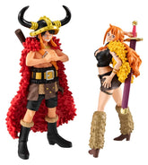 One Piece WALLSTAR PVC Figures 2-Pack Monkey D. Luffy & Nami Ver. Elbaph 11 cm (with gift) 4535123854477