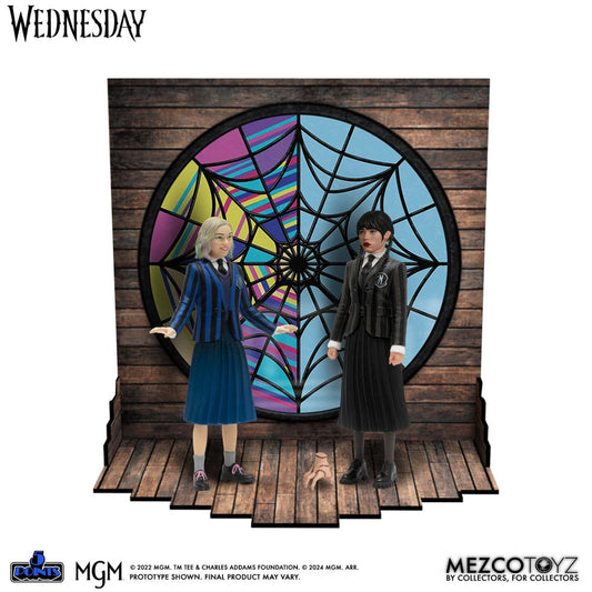 Wednesday 5 Points Figure Wednesday & Enid Boxed Set 10 cm 0696198170467