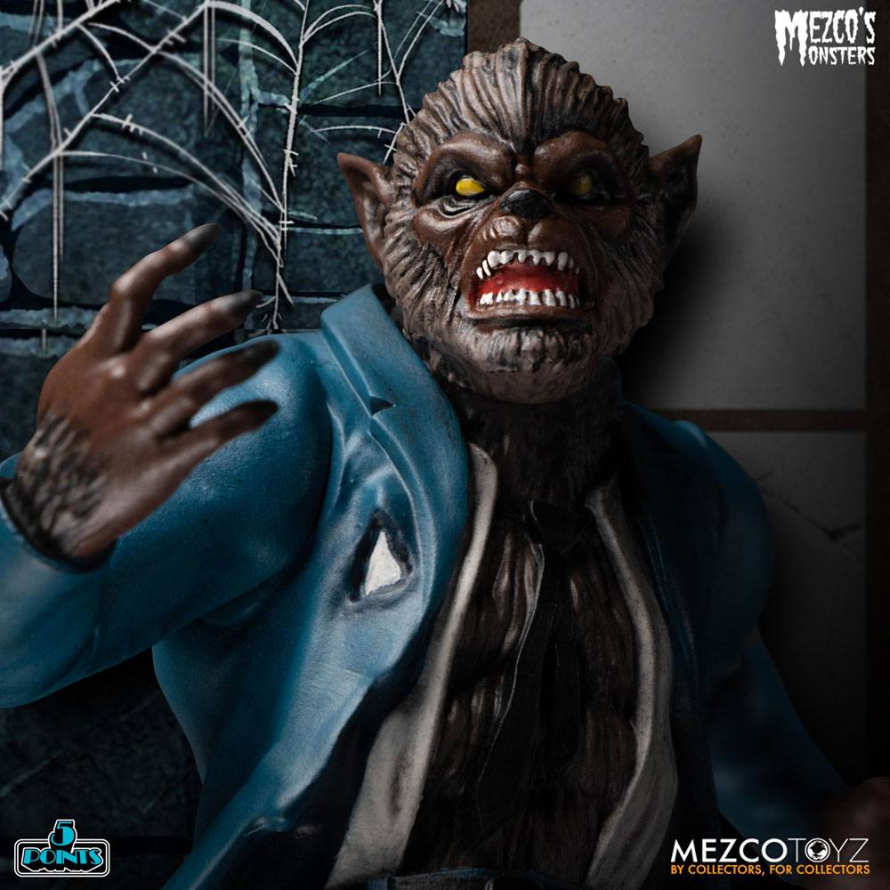 Mezco's Monsters 5 Points Action Figures Towe 0696198180237