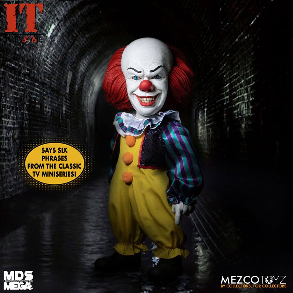 Stephen Kings It 1990 MDS Deluxe Action Figure Pennywise 38 cm 0696198430530