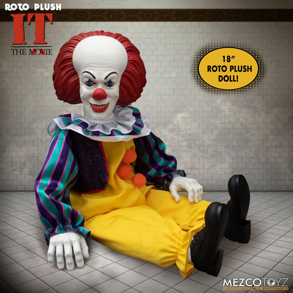 Stephen Kings It 1990 MDS Roto Plush Doll Pennywise 46 cm 0696198430615