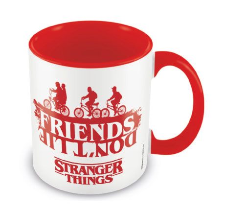 Stranger Things Coloured Inner Mug Friends Don't Lie 5050574252522