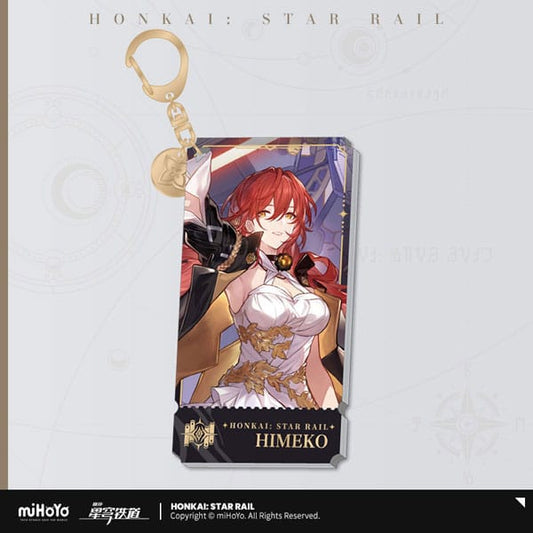 Honkai: Star Rail Character Acrylic Keychain Himeko 9 cm 6976068142362
