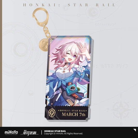 Honkai: Star Rail Character Acrylic Keychain March 7th 9 cm 6976068142386