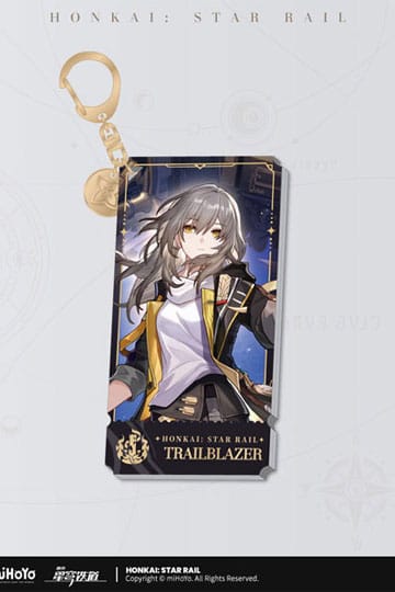 Honkai: Star Rail Character Acrylic Keychain Trailblazer (Female) 9 cm 6976068142447