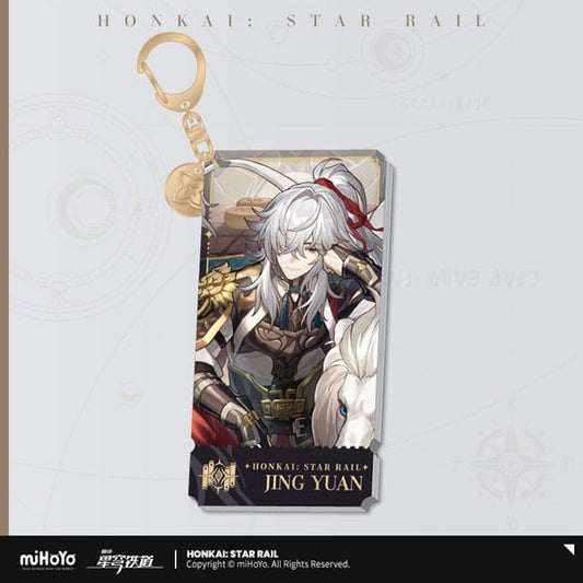 Honkai: Star Rail Character Acrylic Keychain Jing Yuan 9 cm 6976068142454