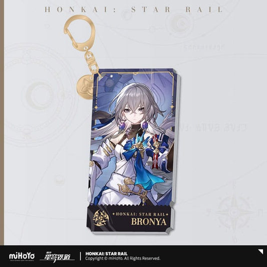 Honkai: Star Rail Character Acrylic Keychain Bronya 9 cm 6976068142461