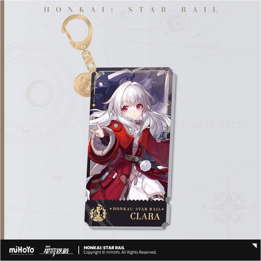 Honkai: Star Rail Character Acrylic Keychain Clara 9 cm 6976068142485