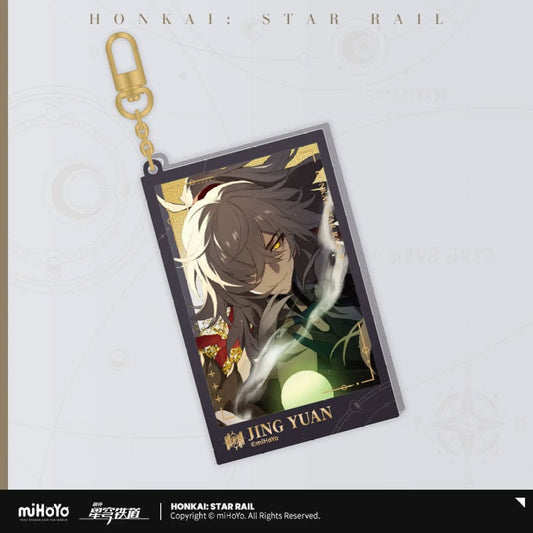 Honkai: Star Rail Countdown Departure Series Acrylic Keychain Jing Yuan Glitter 9 cm 6976068148661