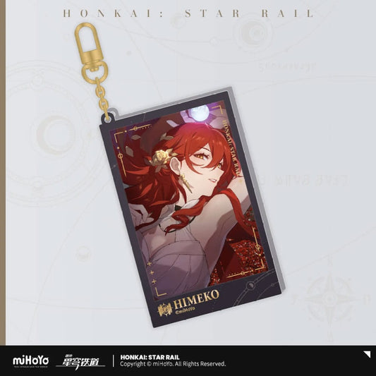 Honkai: Star Rail Countdown Departure Series Acrylic Keychain Himeko Glitter 9 cm 6976068148685
