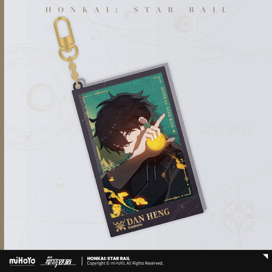 Honkai: Star Rail Countdown Departure Series Acrylic Keychain Dan Heng Glitter 9 cm 6976068148692