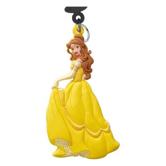 Disney Princess Soft Touch PVC Bag Clip Belle 0077764237379