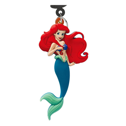 Disney Princess Soft Touch PVC Bag Clip Ariel 0077764237386