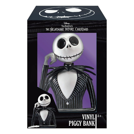 Nightmare before Christmas Figural Bank Deluxe Box Jack Bust 0077764265778