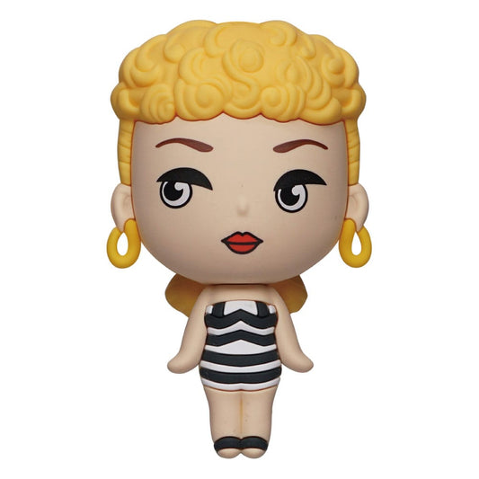 Barbie Soft Touch PVC 3D Magnets Original 1959 Barbie 0077764390036