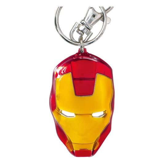 Marvel Metal Keychain Iron Man Head Classic 0077764679711