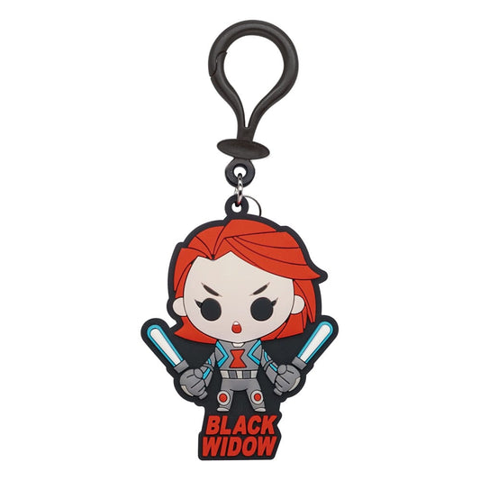 Marvel Soft Touch PVC Bag Clip Black Widow 0077764692369
