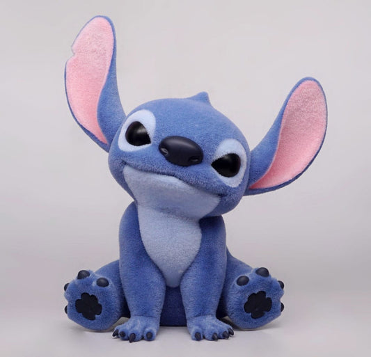Stitch The Movie Figural Bank Stitch The Movie (with special Flocking) 20 cm 0077764834240