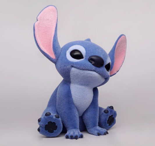 Stitch The Movie Figural Bank Stitch The Movie (with special Flocking) 20 cm 0077764834240